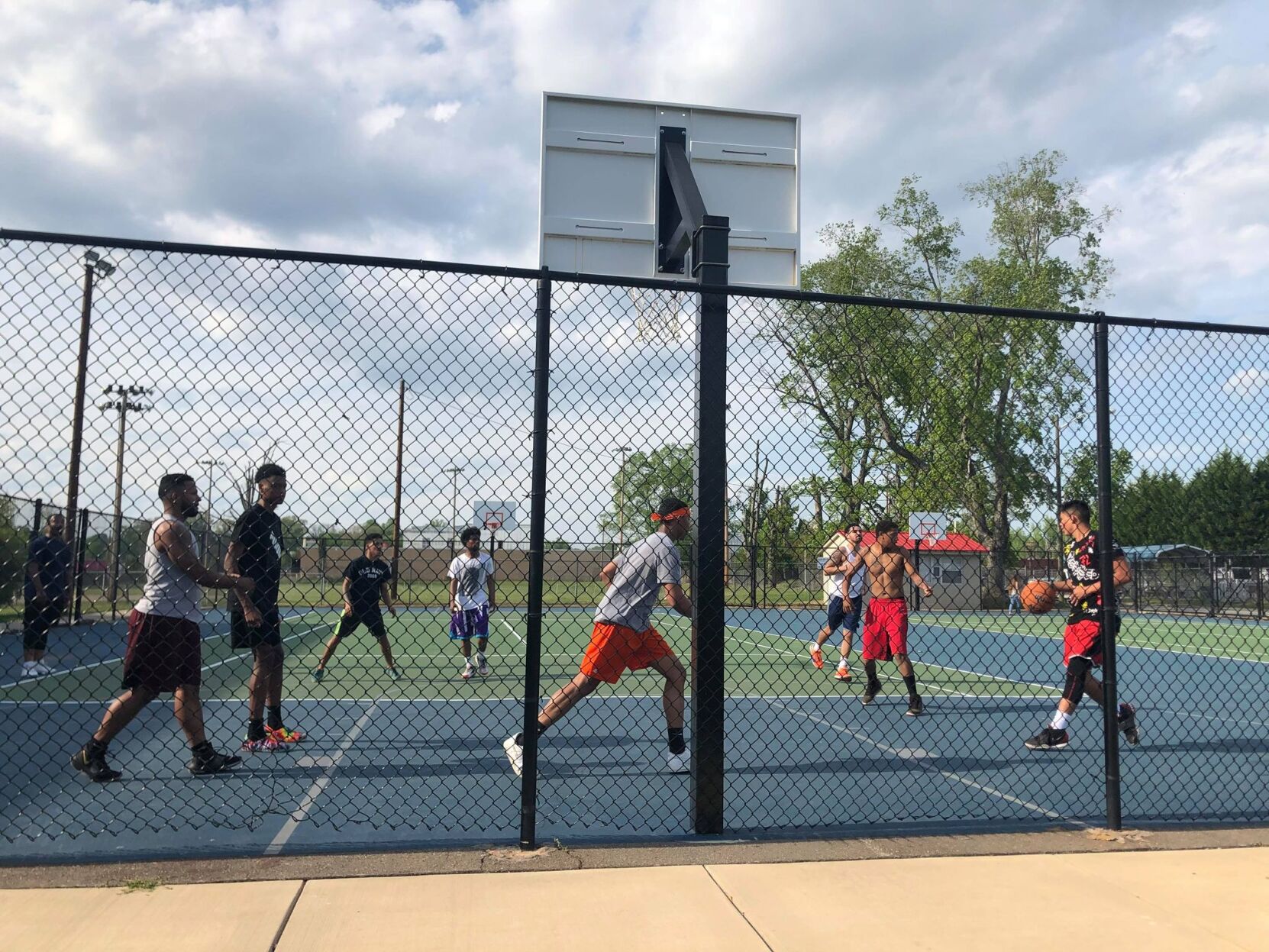 Fieldale Recreation Center basketball game